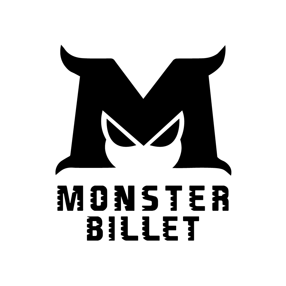 4.JPG(โลโก้พื้นหลังขาว)_Monster-Billet_ByDverr รับออกแบบโลโก้ PROMOTION