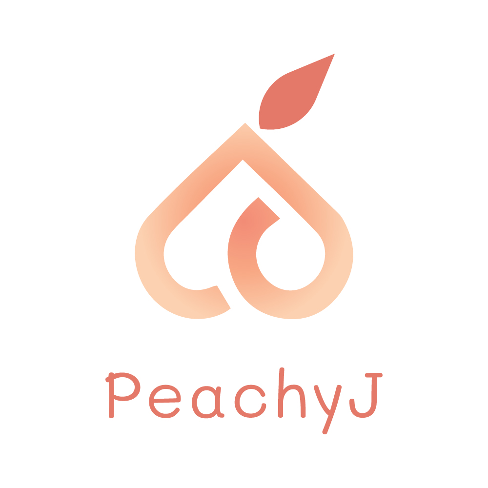 PeachyJ_logo_Color_White_BG_JPG_by_Dverr รับออกแบบโลโก้ PROMOTION
