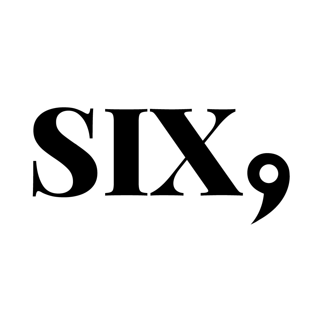 6Commas-Logo2 รับออกแบบโลโก้ PROMOTION